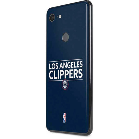 NBA Los Angeles Clippers Standard Blue Google Pixel 3 XL Skin